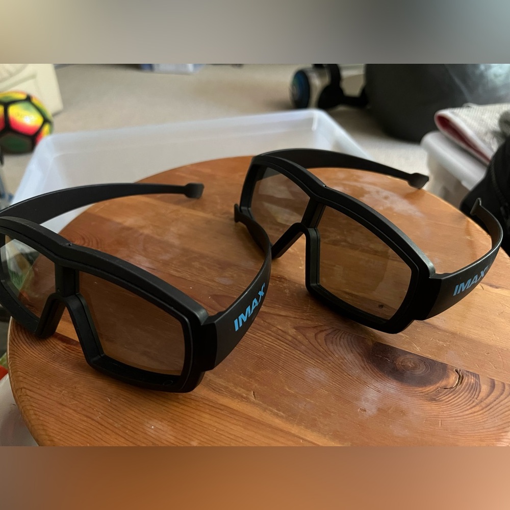 Black IMAX 3D Glasses
